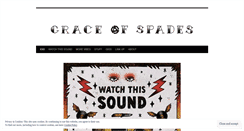 Desktop Screenshot of graceofspades.com